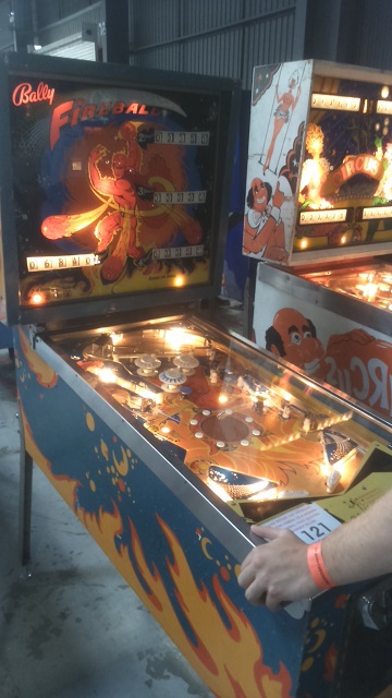 Fireball Pinball Play Expo Manchester 2016